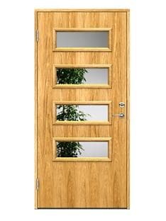 Swedoor Jeld-Wen Ytterdörr Function Elbe RC3 Glas 9x20