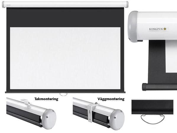 Kingpin Screens Lite Manual Screen LMS240 16:9 104" (230x129,4)