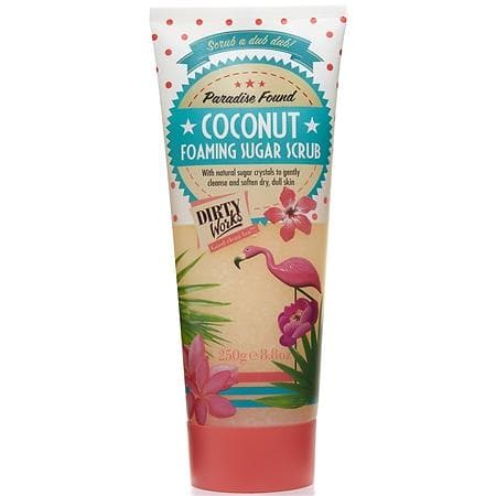 Dirty Works Foaming Sugar Body Scrub 250g