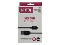 Grateq USB A - USB Micro-B 2.0 1,5m