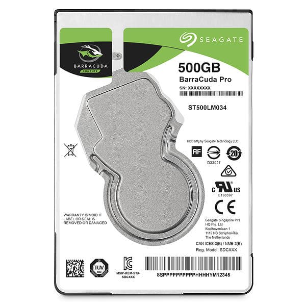 Seagate Barracuda Pro ST500LM034 128MB 500GB