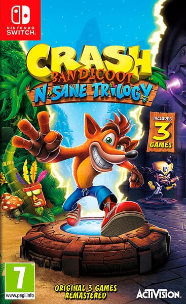 Crash Bandicoot N-Sane Trilogy (Switch)