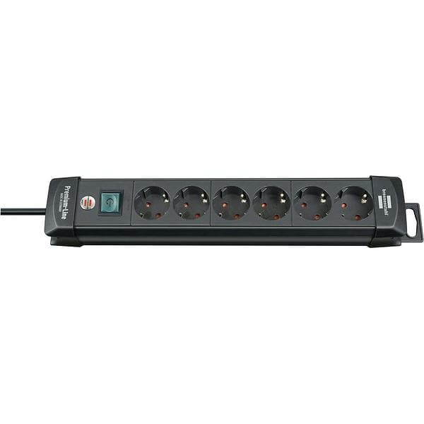 Brennenstuhl Premium Line 6-Way Switch 3m