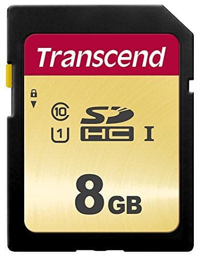 Transcend 500S SDHC Class 10 UHS-I U1 8GB