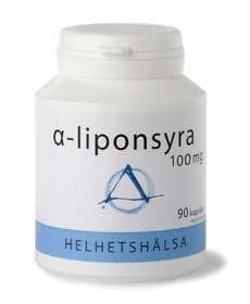 Helhetshälsa Alfa-liponsyra 90 Kapslar