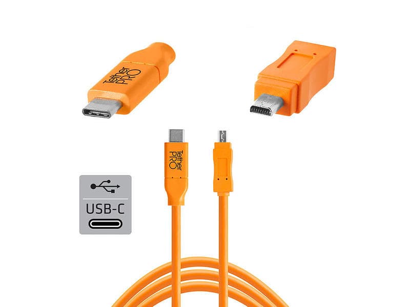 Tether Tools TetherPro USB C - USB Mini-B 2.0 4,6m