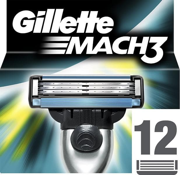 Gillette Mach3 12-pack