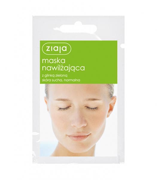 Ziaja Moisturizing Green Clay Mask Dry/Normal Skin 7ml