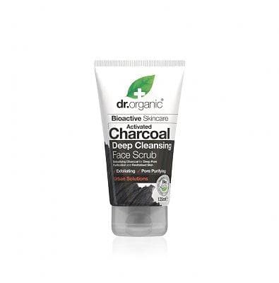 Dr Organic Charcoal Face Scrub 125ml