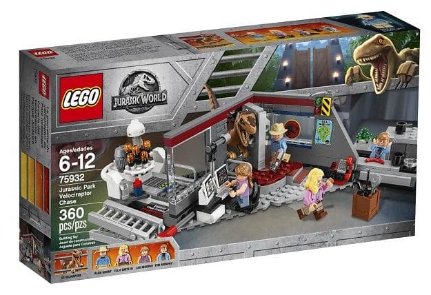 LEGO Jurassic World 75932 Jurassic Park Velociraptorjakt
