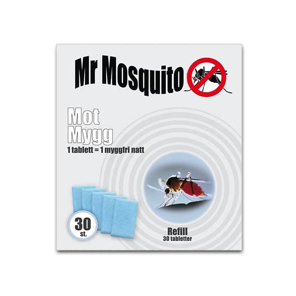 Mr Mosquito Mot Mygg Refill 30st
