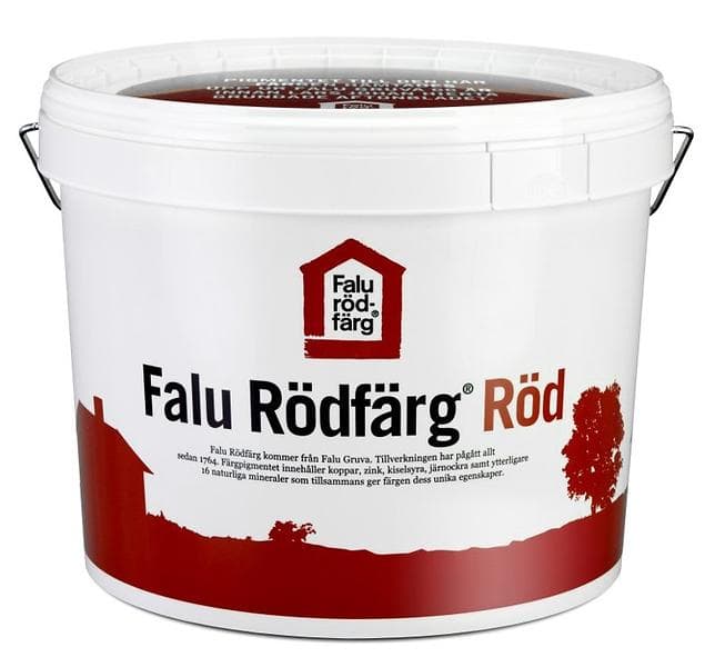 Falu Rödfärg Original Ljusröd 10L