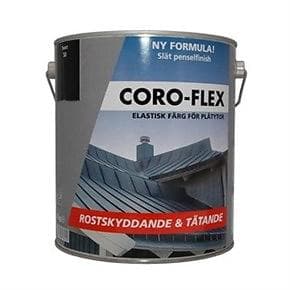 Coro-Flex Metallfärg RAL 9004 Svart 1L