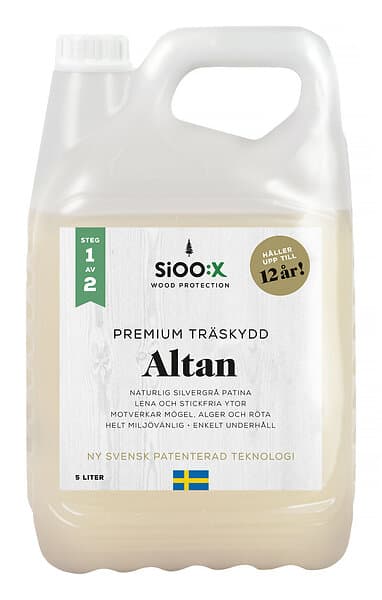 SiOO:X Premium Träskydd Altan Steg 1 5L