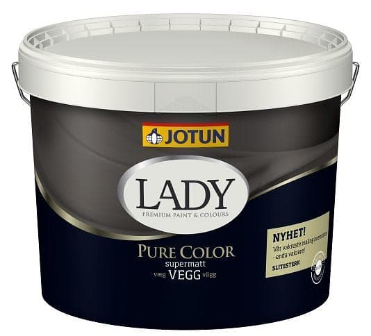 Jotun Lady Pure Color Väggfärg Bas 9l