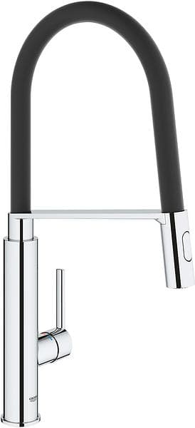 Grohe Feel Pro Köksblandare 31489000 (Krom/Svart)