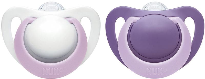 Nuk Genius 2-pack (0-2 månader)