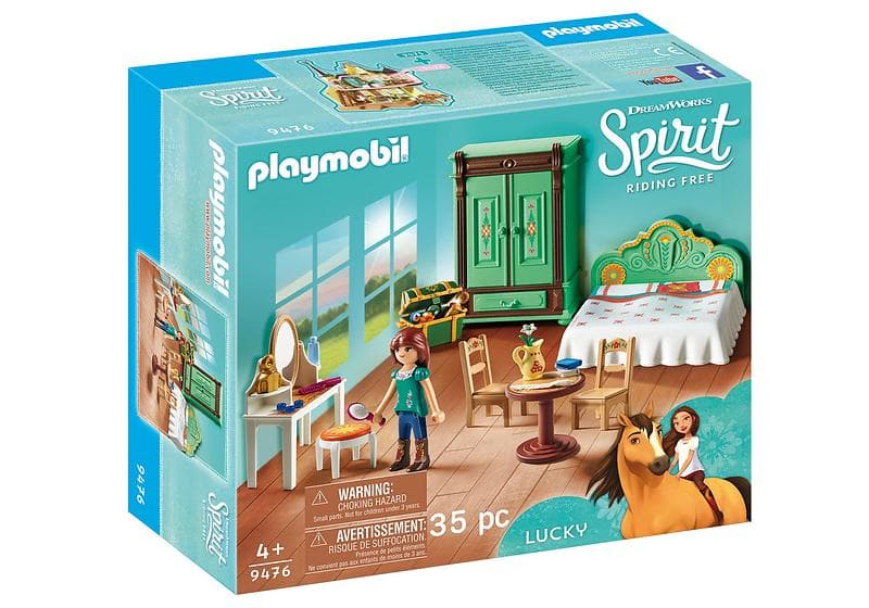 Playmobil Spirit 9476 Luckys sovrum