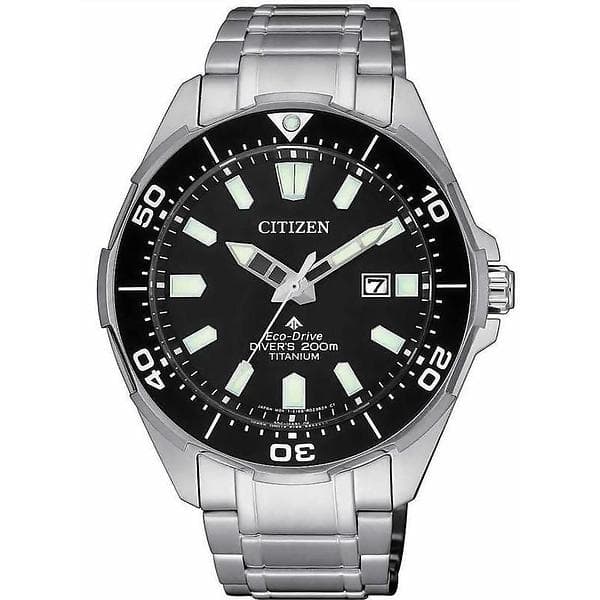 Citizen Promaster Diver's Eco Drive 200M Super Titanium BN0200-81E