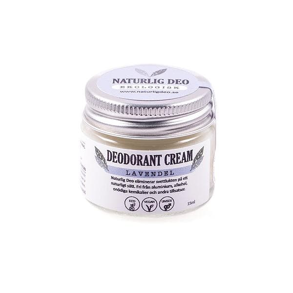 Naturlig Deo-Ekologisk Lavendel Deo Cream 15ml