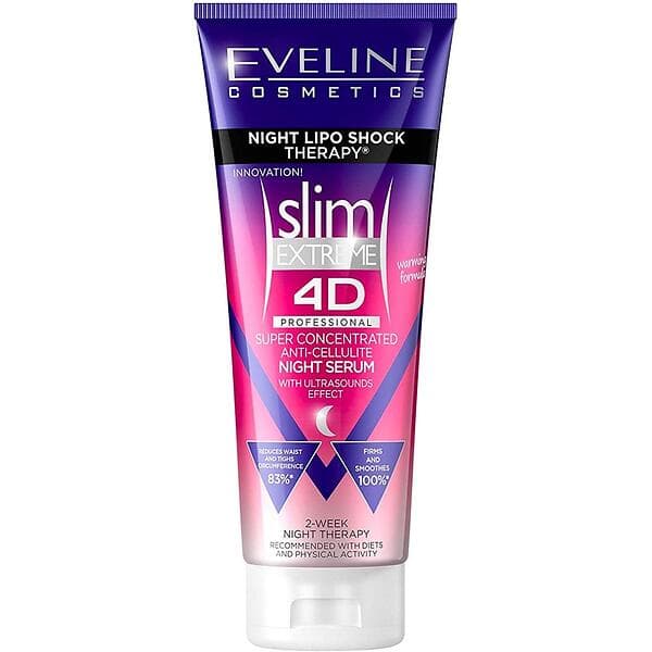 Eveline Cosmetics Slim Extreme 4D Night Lipo Shock Therapy Body Serum 250ml