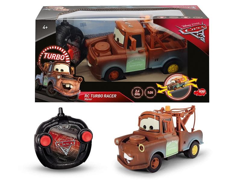 Dickie Toys Cars 3 Turbo Racer Mater RTR