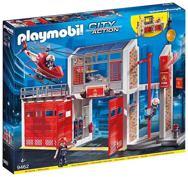 Playmobil City Action 9462 Stor Brandstation