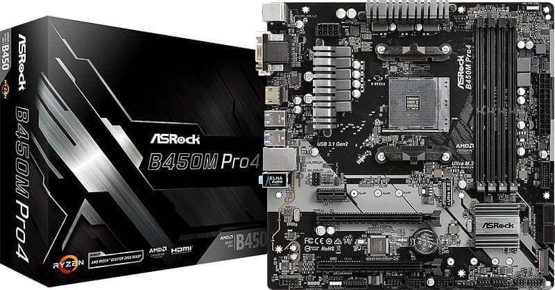 ASRock B450M Pro4