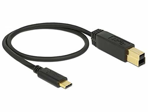 DeLock USB B - USB C 3.1 0,5m