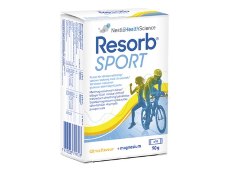 Resorb Sport 90g 10 Dospåsar