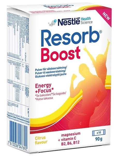 Resorb Boost 90g 10 Dospåsar