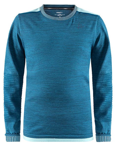 Craft Fuseknit Comfort Round Neck LS Shirt (Jr)