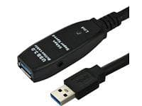 MicroConnect Active USB A - USB A M-F 3.0 10m