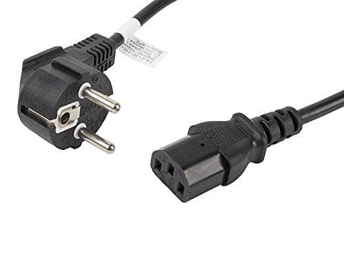Lanberg VDE CEE 7/7 (angled) - C13 1,8m