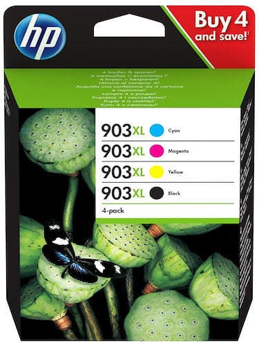 HP 903XL (Svart/Cyan/Magenta/Gul)