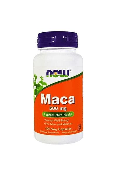 Now Foods Maca 500mg 100 Kapslar