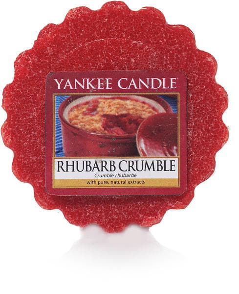 Yankee Candle Wax Melts Rhubarb Crumble