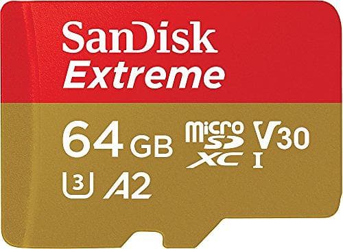 SanDisk Extreme microSDXC Class 10 UHS-I U3 V30 A2 160/60MB/s 64GB