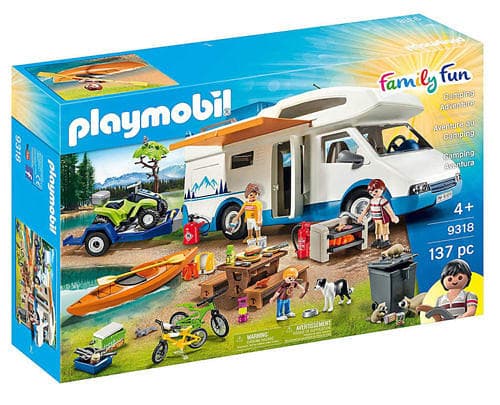 Playmobil Family Fun 9318 Camping Adventure