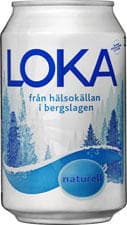 Loka Naturell Burk 0,33l 24-pack