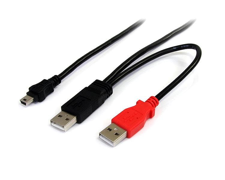 StarTech 2x USB A - USB Mini-B 2.0 1,8m