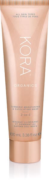 Kora Organics Turmeric Brightening & Exfoliating 2in1 Mask 100ml