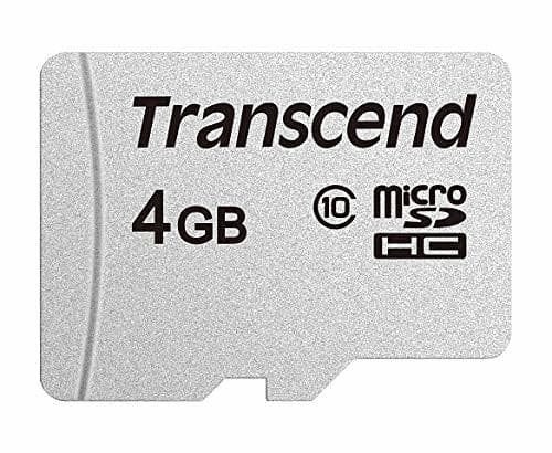 Transcend 300S microSDHC Class 10 UHS-I U1 4GB