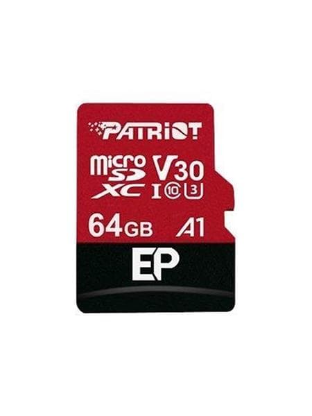 Patriot EP microSDXC Class 10 UHS-I U3 V30 A1 100/80MB/s 64GB