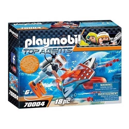 Playmobil Top Agents 70004 Spy Team Undervattensskjutare