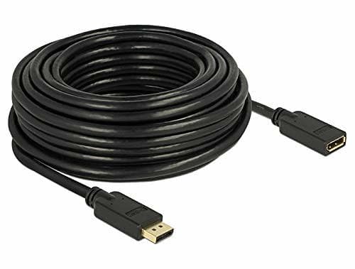 DeLock 21,6Gbps DisplayPort - DisplayPort M-F 15m