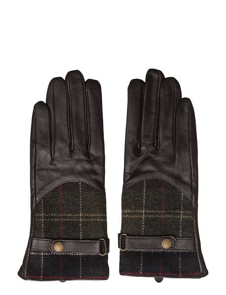 Barbour Dee Tartan Glove (Dam)