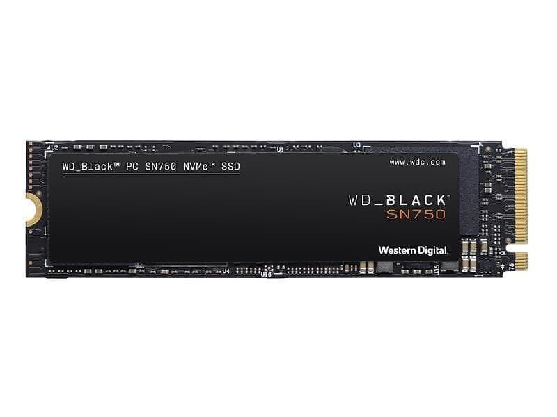 WD Black SN750 NVMe SSD M.2 1TB