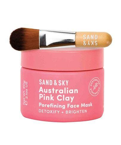 Sand & Sky Australian Pink Clay Porefining Face Mask 60g