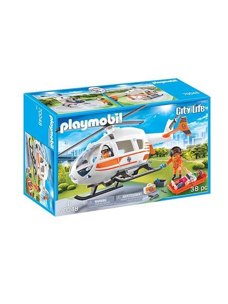 Playmobil City Life 70048 Räddningshelikopter